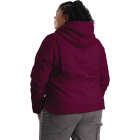 Berne Women's Medium Plum Sherpa-Lined Softstone Duck Hooded Jacket Image 6