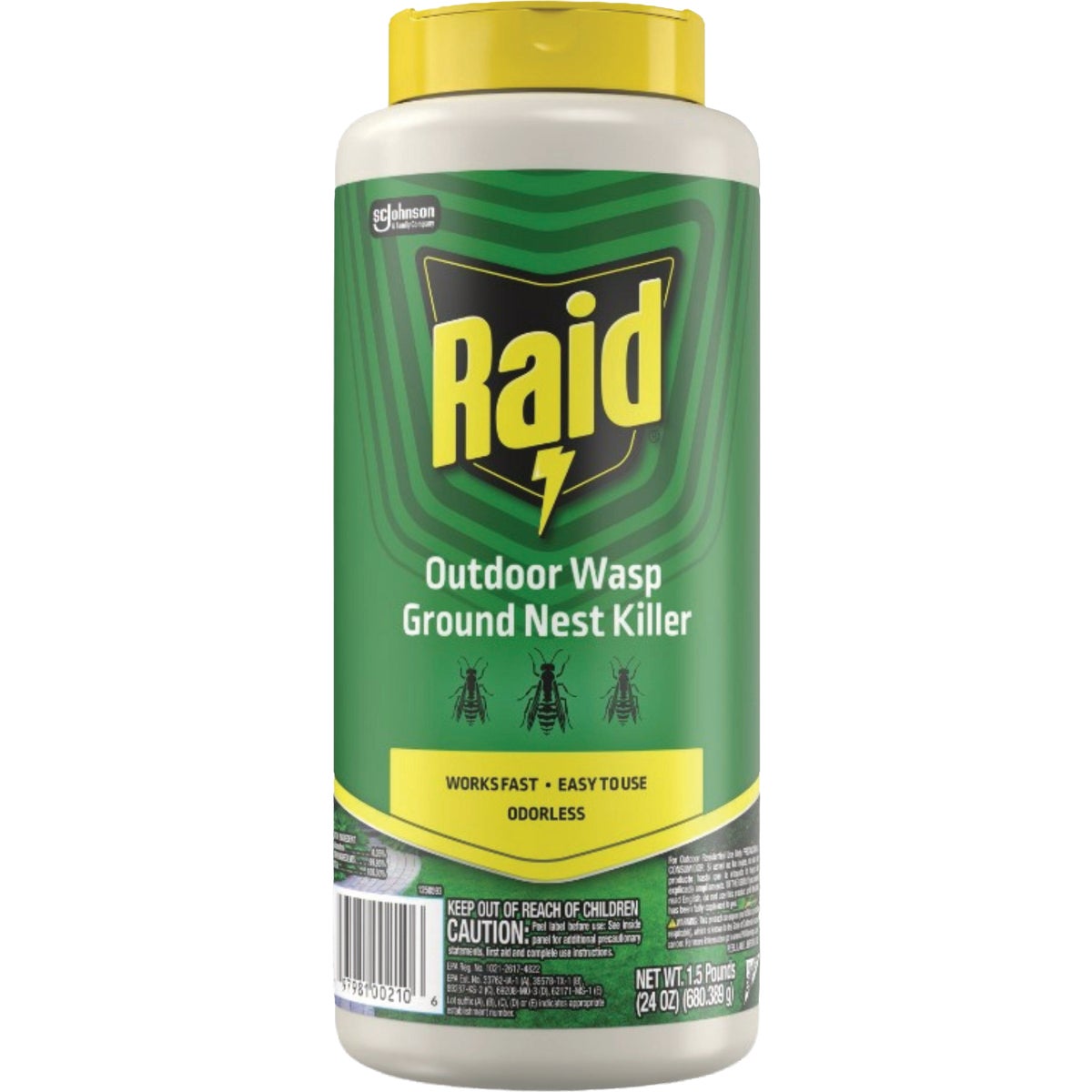 Raid 24 Oz. Outdoor Wasp Ground Nest Killer