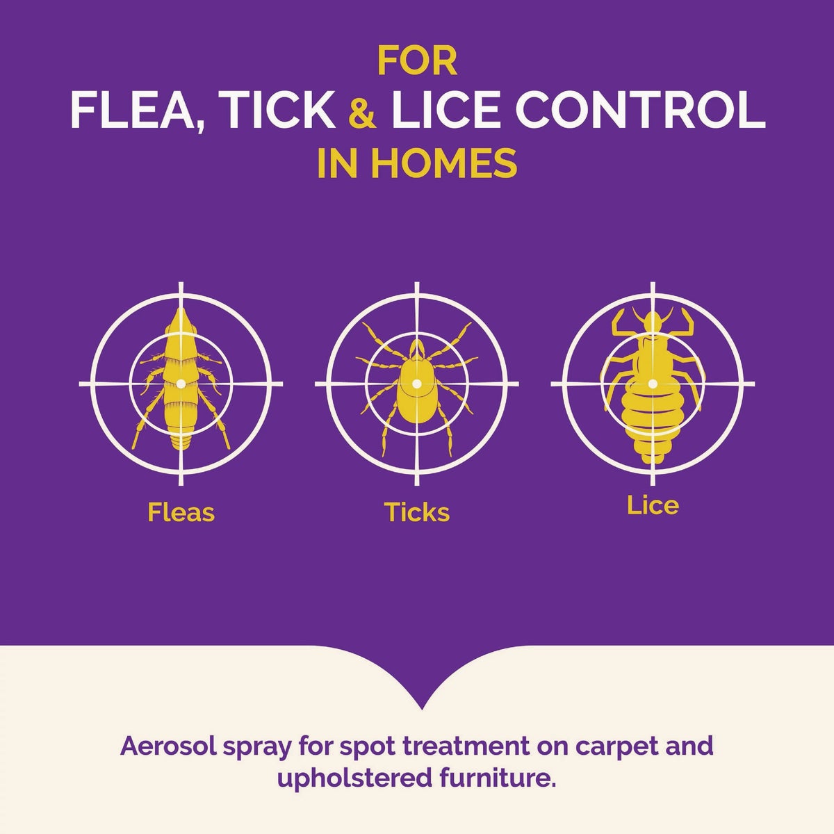 Hot Shot 14 Oz. Flea Tick & Lice Killer with Odor Neutralizer Image 3