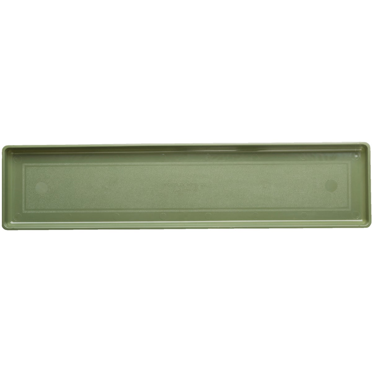 Novelty Countryside 24 In. Sage Plastic Flower Box Tray Image 1