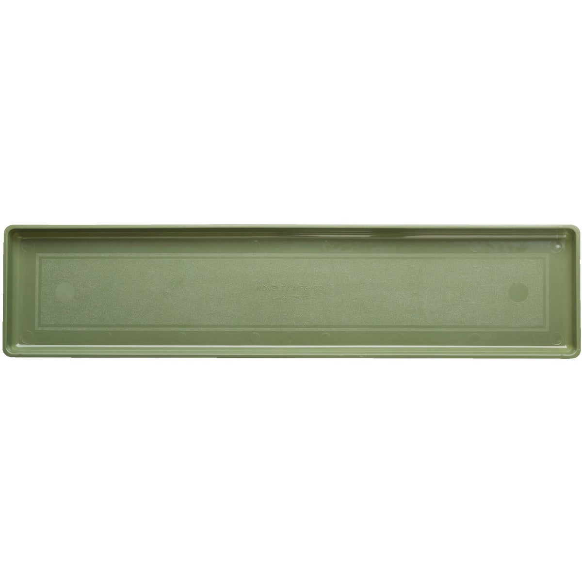 Novelty Countryside 30 In. Sage Plastic Flower Box Tray Image 1