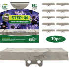 Master Mark Step-In 1.5 In. x 10 Ft. Brick Gray Plastic Landscape Edging Image 1