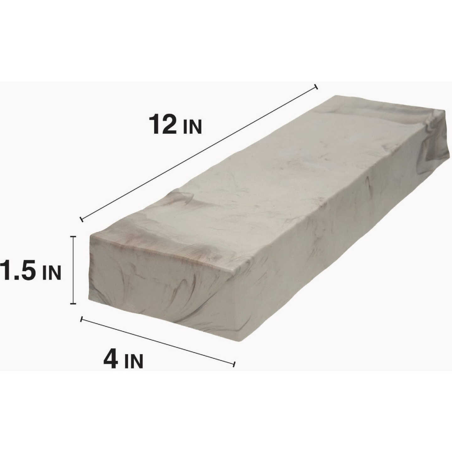 Master Mark Step-In 1.5 In. x 10 Ft. Brick Gray Plastic Landscape Edging Image 3