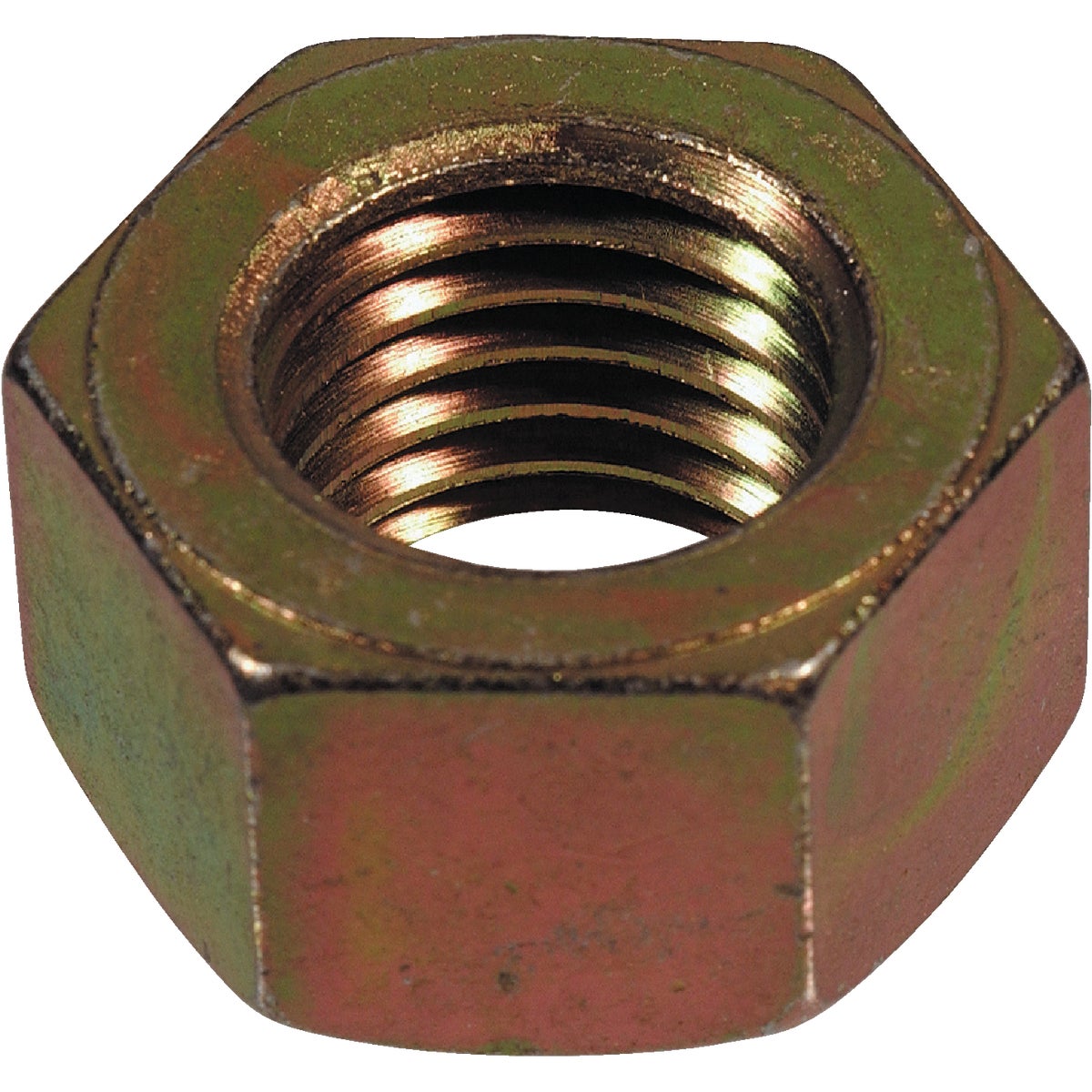 Hillman 1/2 In. 13 tpi Grade 8 Yellow Dichromate Hex Nuts (50-Count)