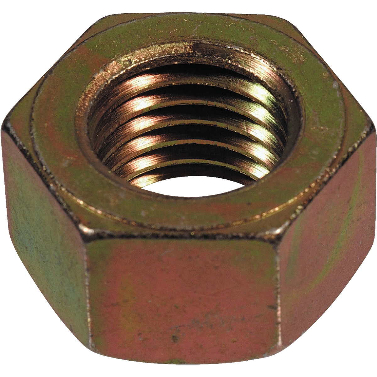 Hillman 5/8 In. 11 tpi Grade 8 Yellow Dichromate Hex Nuts (25-Count)