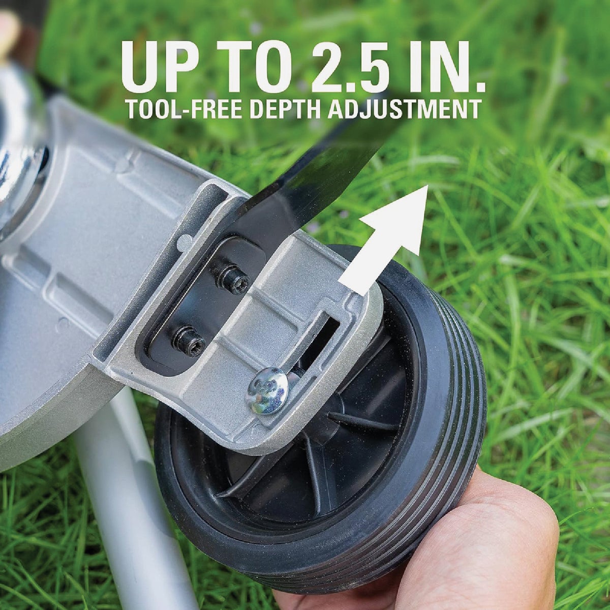 Greenworks 8" Straight Shaft Edger Head Attachment Image 3