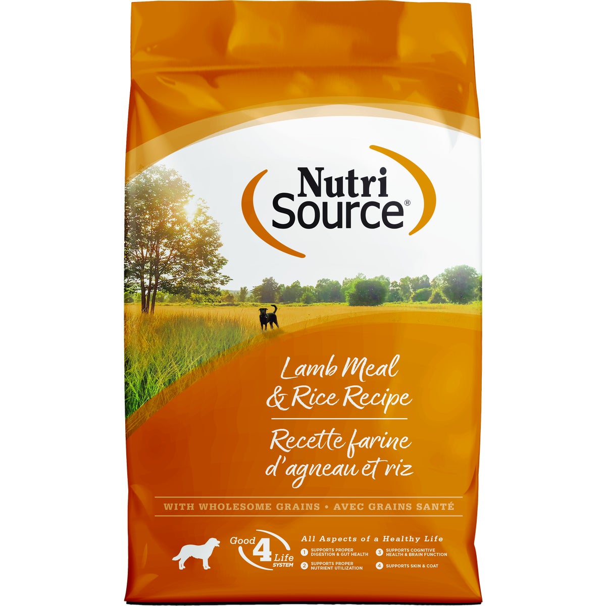 NutriSource 12 Lb. Lamb Meal & Rice Recipe Dog Food
