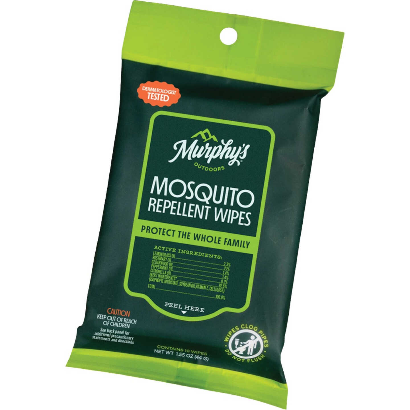 Murphy's Naturals Mosquito Repellent Wipes Image 1