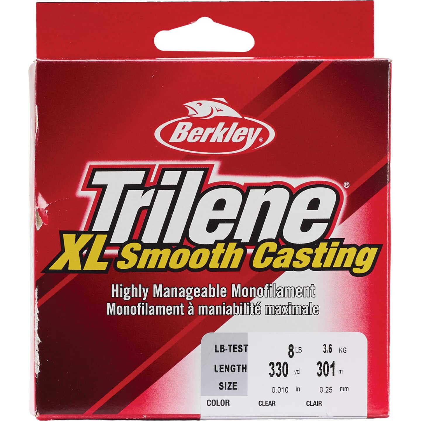Berkley Trilene XL 8 Lb. 330 Yd. Clear Monofilament Fishing Line Image 2