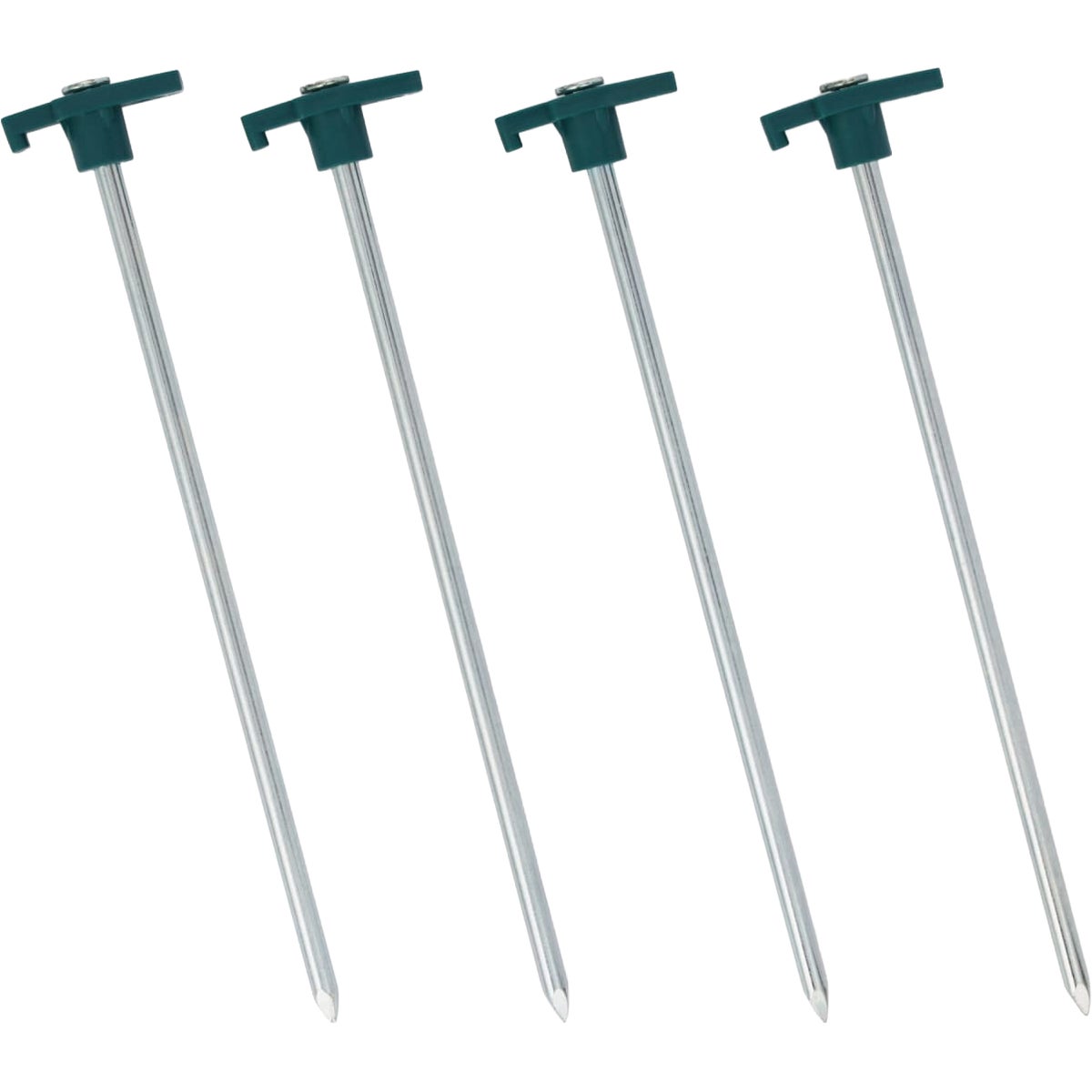 Coleman 10 In. Metal Tent & Canopy Ground Stakes (4-Pack)