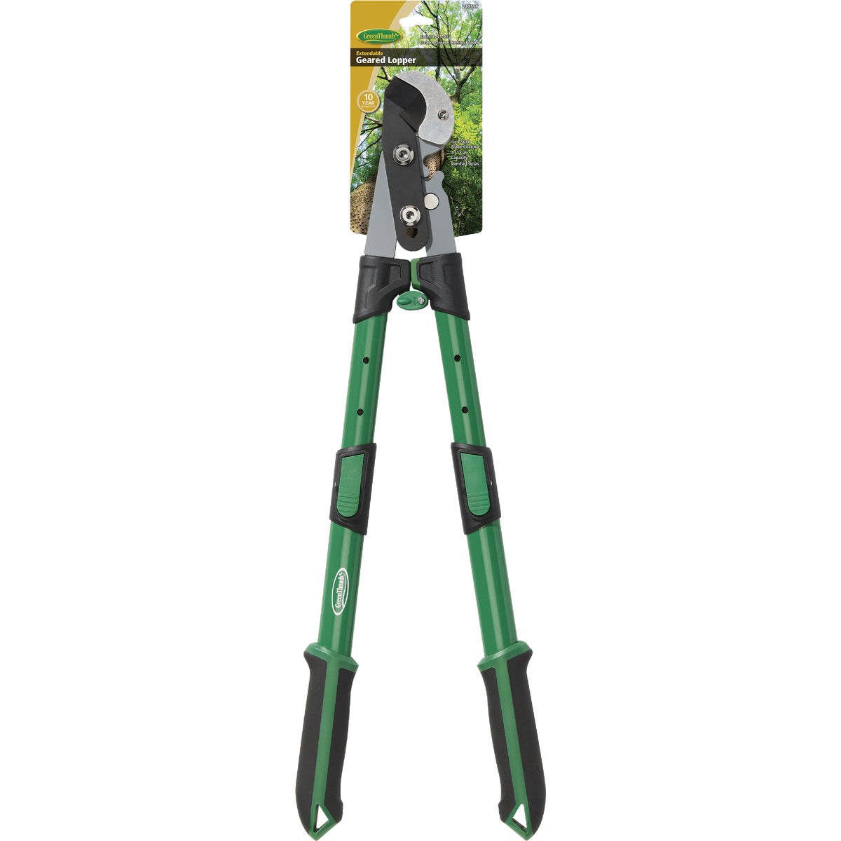 Green Thumb 25 In. to 33 In. Heavy Duty Telescoping Bypass Lopper Image 2
