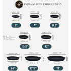 HC Companies 12 In. Stone Classic Saucer Image 4