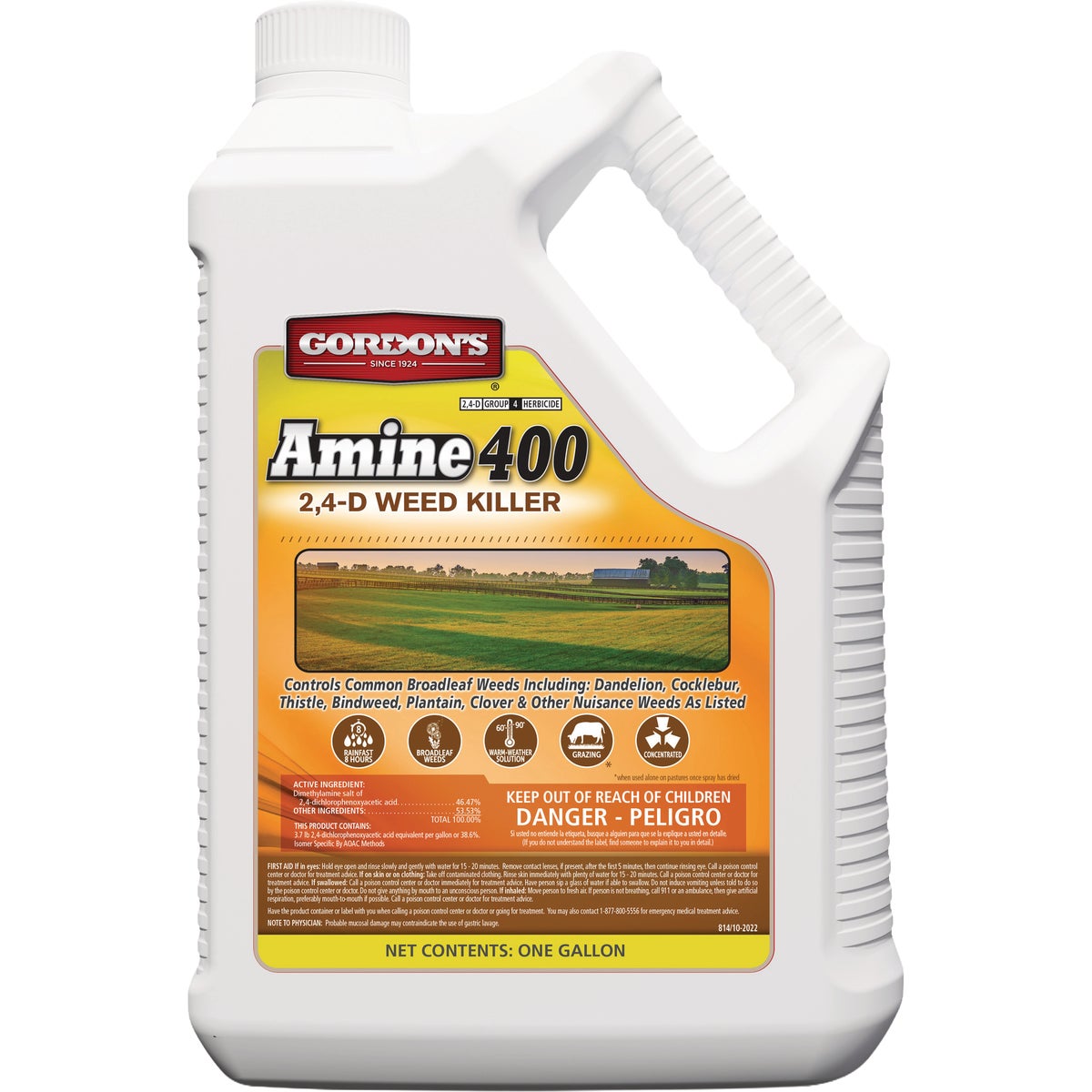 Gordon's Amine 400 1 Gal. Concentrate 2,4-D Weed Killer Image 1