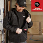 Milwaukee FREEFLEX Men's Medium Black Softshell Hooded Jacket Image 2