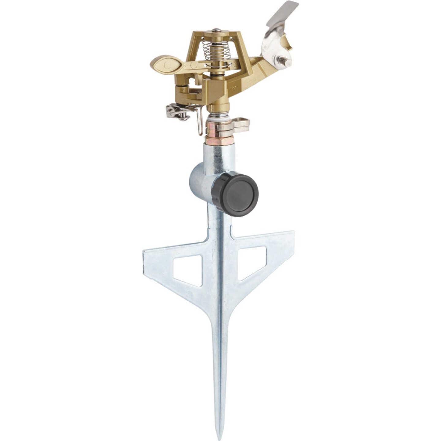 Best Garden Metal 5600 Sq. Ft. T-Spike Impulse Sprinkler Image 1