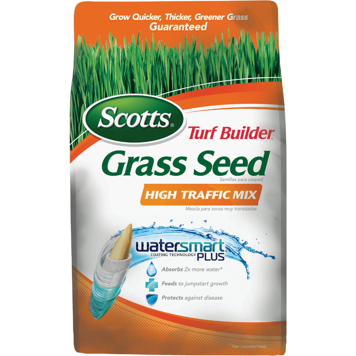 Scotts Turf Builder WaterSmart Plus 3 Lb. 1500 Sq. Ft. High Traffic Mix Grass Seed