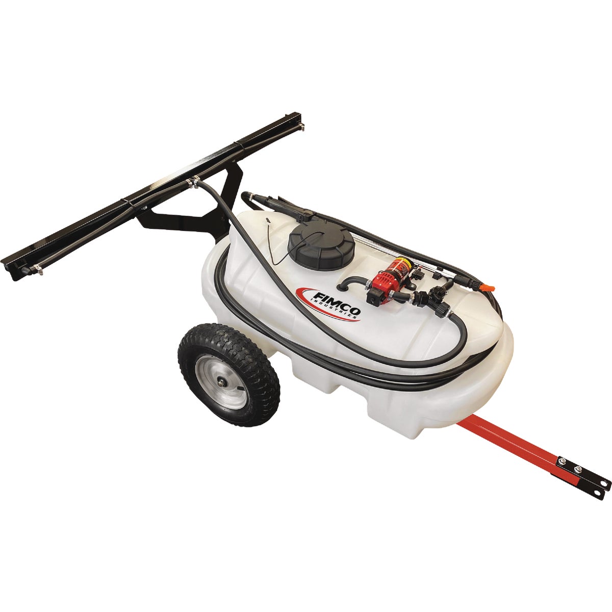 Fimco 15 Gal. Tow-Behind Trailer Sprayer With 2 Nozzle Boom
