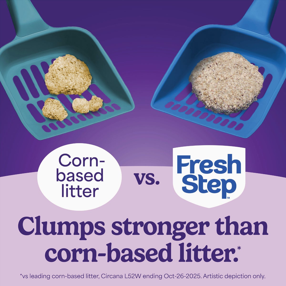 Fresh Step Odor Shield 22 Lb. Multi Cat Clumping Litter with Febreze Freshness Image 2