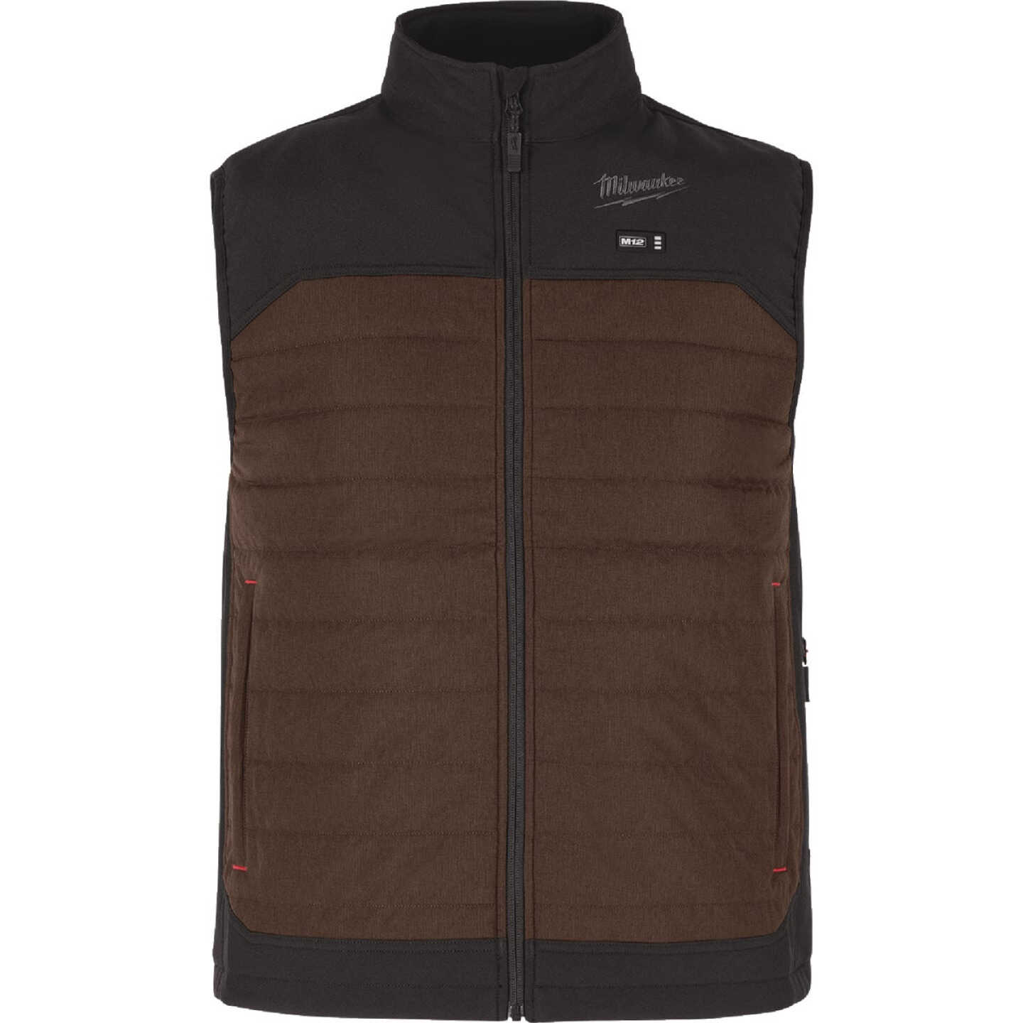 Milwaukee M12 Axis Men's Medium Brown Heated Vest Image 1