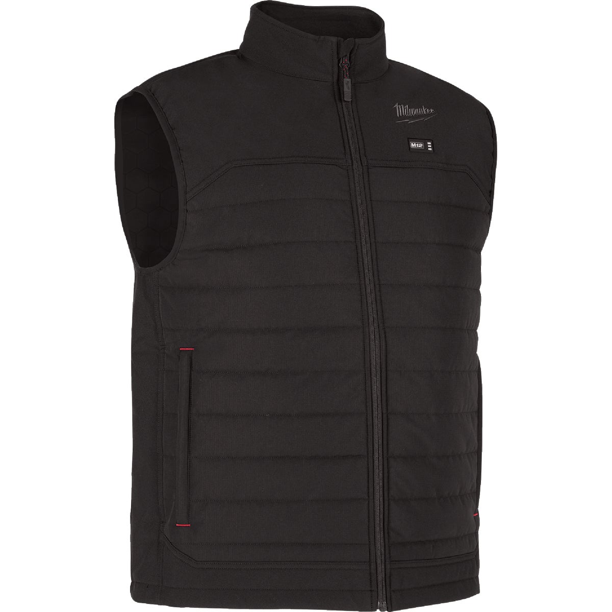 Milwaukee M12 AXIS Men's Black Cordless Heated Vest, L Image 2