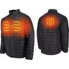 DEWALT Men's Black Puffer Heated Jacket Kit, XL Image 1