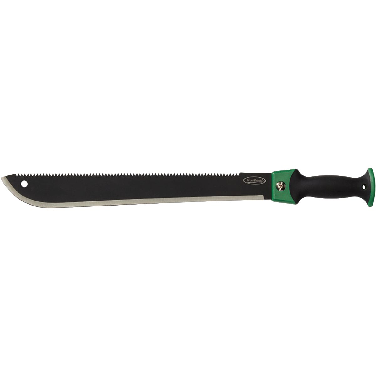 Green Thumb 24 In. Brush Clearing Machete with Sheath Image 2