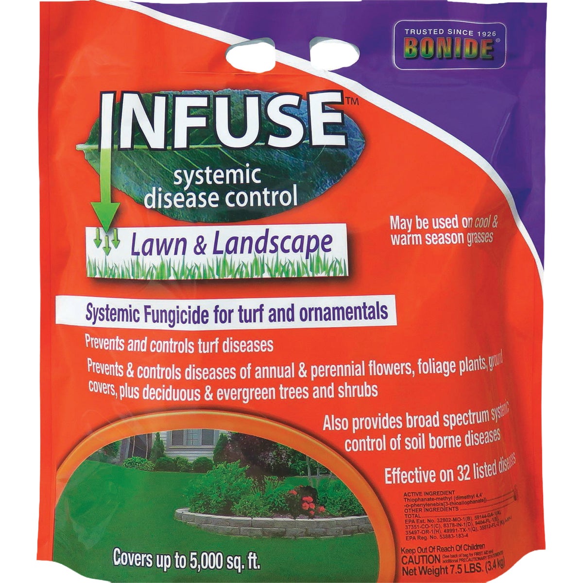 Bonide 7.5 Lb. Granules Infuse Lawn & Landscape Systemic Disease Control