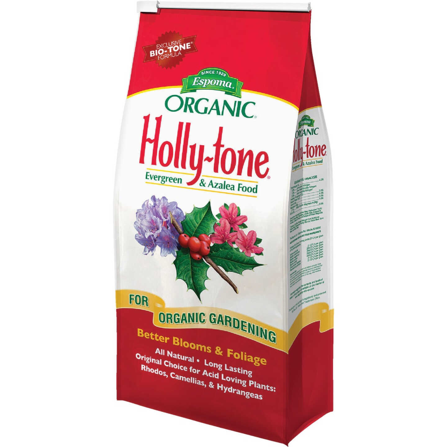 Espoma Organic 4 Lb. 4-3-4 Holly-tone Dry Plant Food Image 1