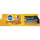 Pedigree Homestyle Meals Prime Rib, Rice, & Vegetable/Roasted Chicken, Rice & Vegetable Variety Wet Dog Food (12-Pack) Image 1