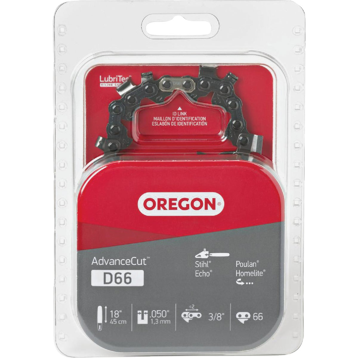 Oregon AdvanceCut 18 In. 66-Link Chainsaw Chain Image 1