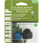 Raindrip 1/2 In. Female Pipe Thread x 1/2 In. Female Pipe Thread Sprinkler-To-Drip Adapter Image 1