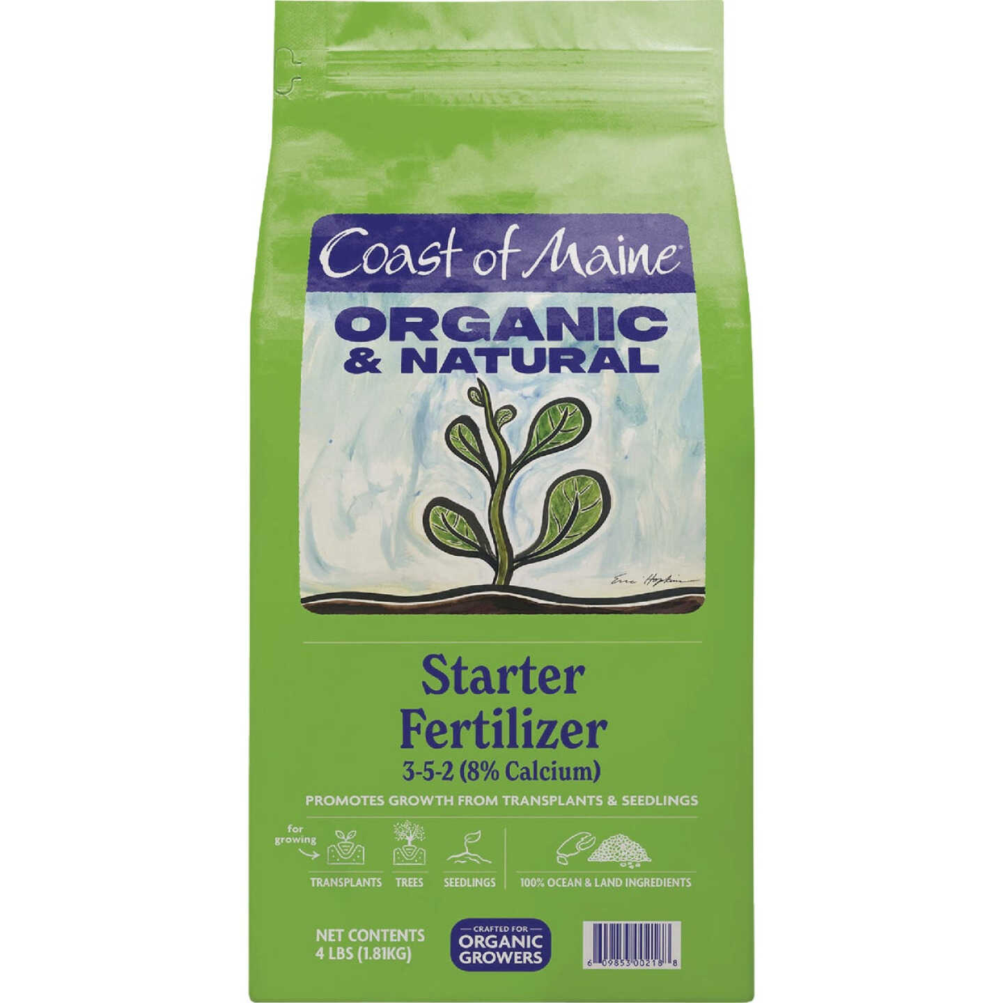 Coast of Maine 4 Lb. Organic & Natural Starter Fertilizer Image 1