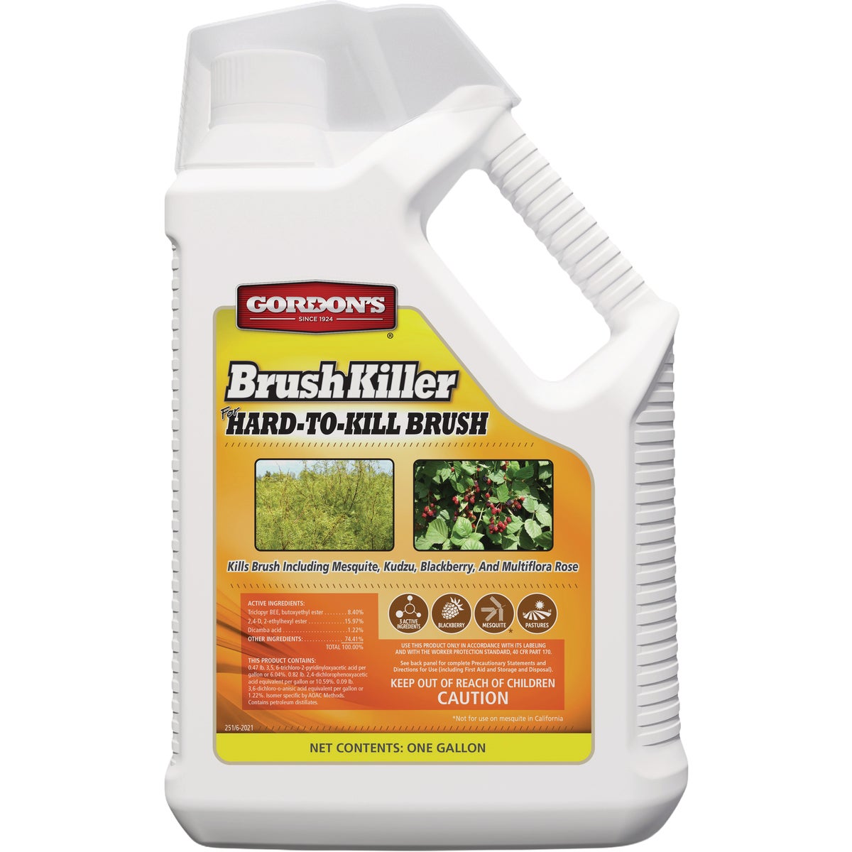 Gordon's 1 Gal. Concentrate Brush Killer for Hard-To-Kill Brush