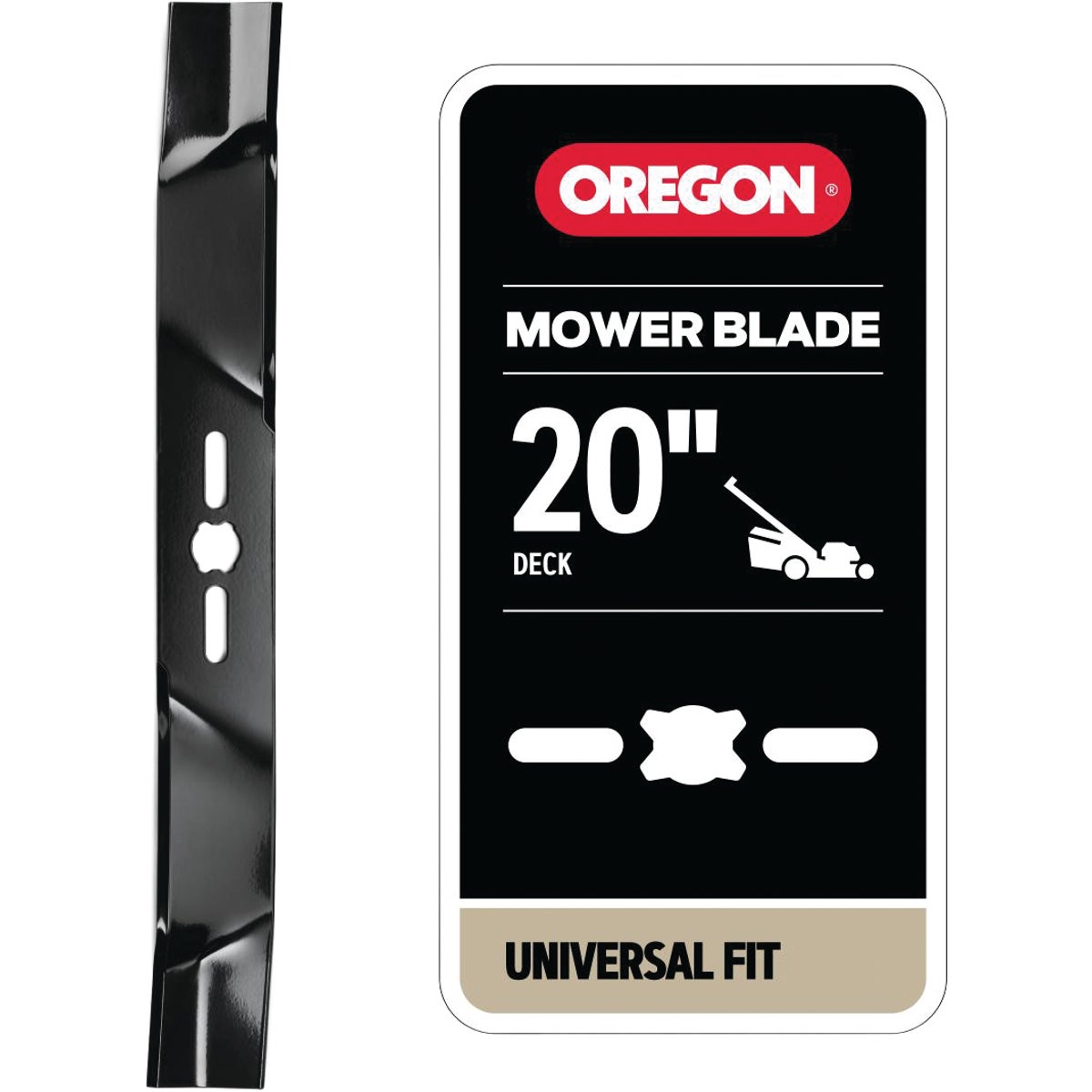 Oregon 20 In. 3-in-1 Universal Fit Lawn Mower Blade