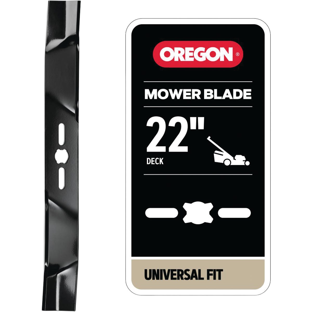 Oregon 22 In. 3-in-1 Universal Fit Lawn Mower Blade