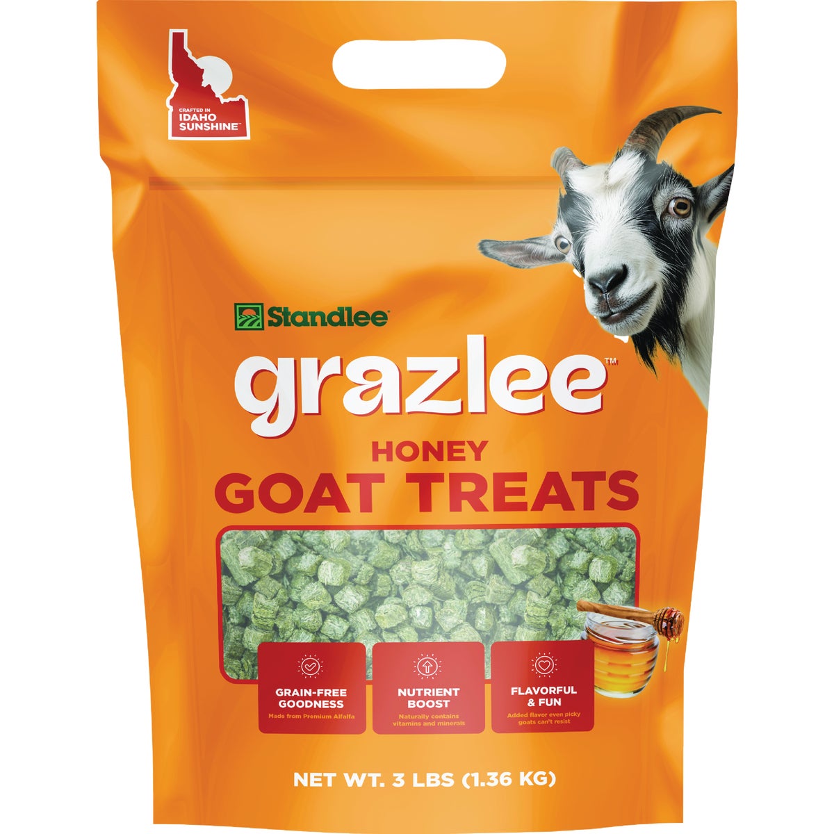 Standlee Grazlee 3 Lb. Honey Goat Treat