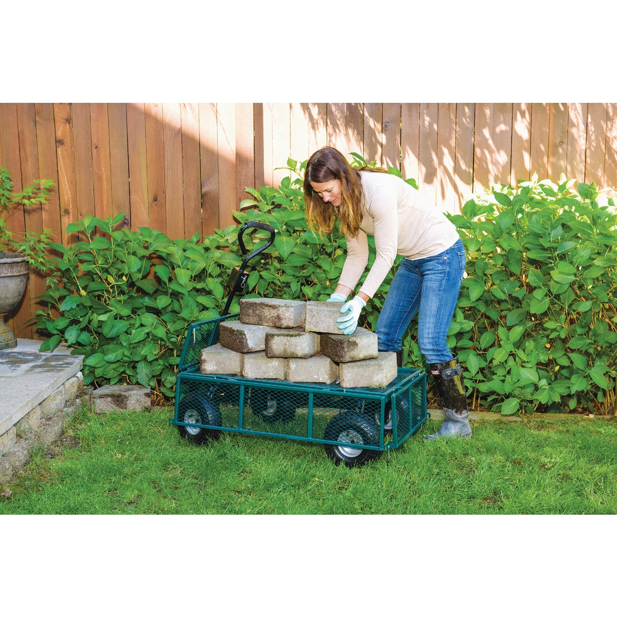 Green Thumb 700 Lb. Garden Cart Image 4