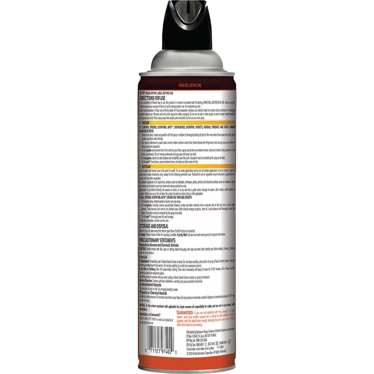 Hot Shot 16 Oz. Aerosol Spray Spider & Scorpion Killer Image 4