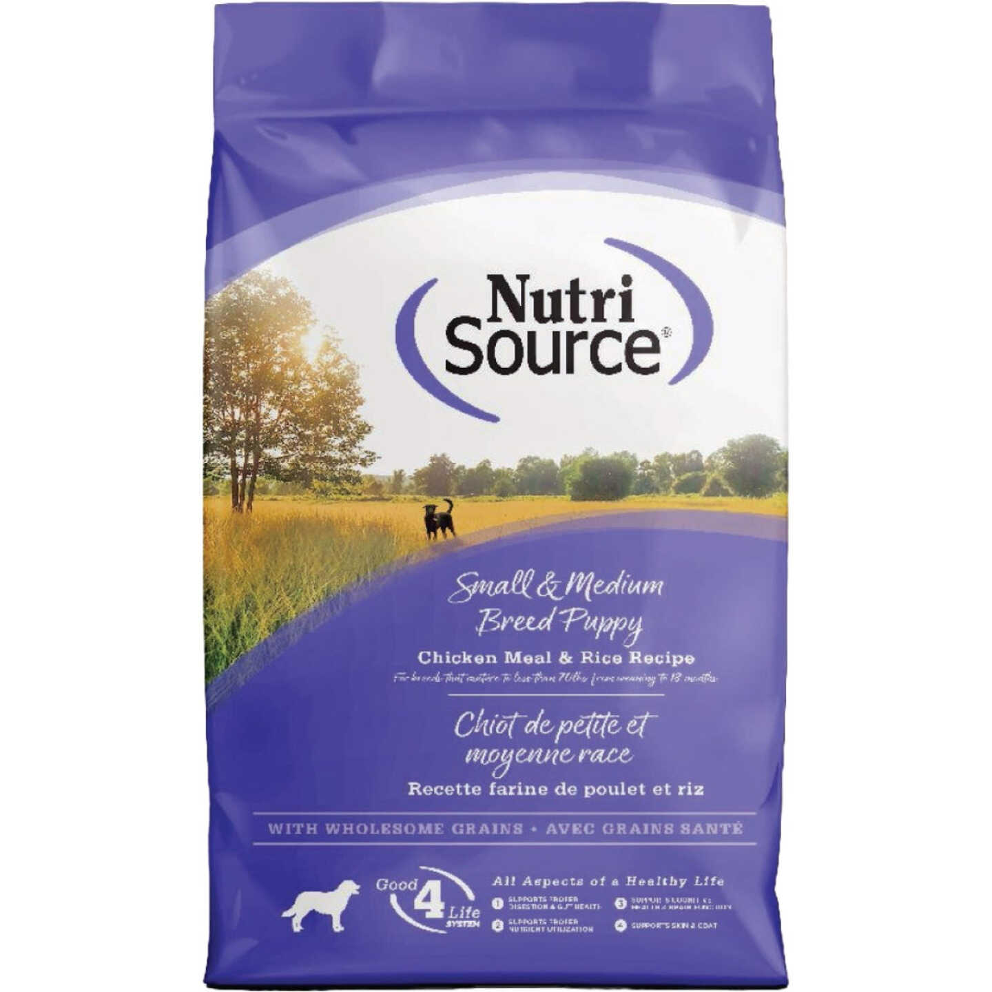 NutriSource Small & Medium Breed 26 Lb. Puppy Food Image 1