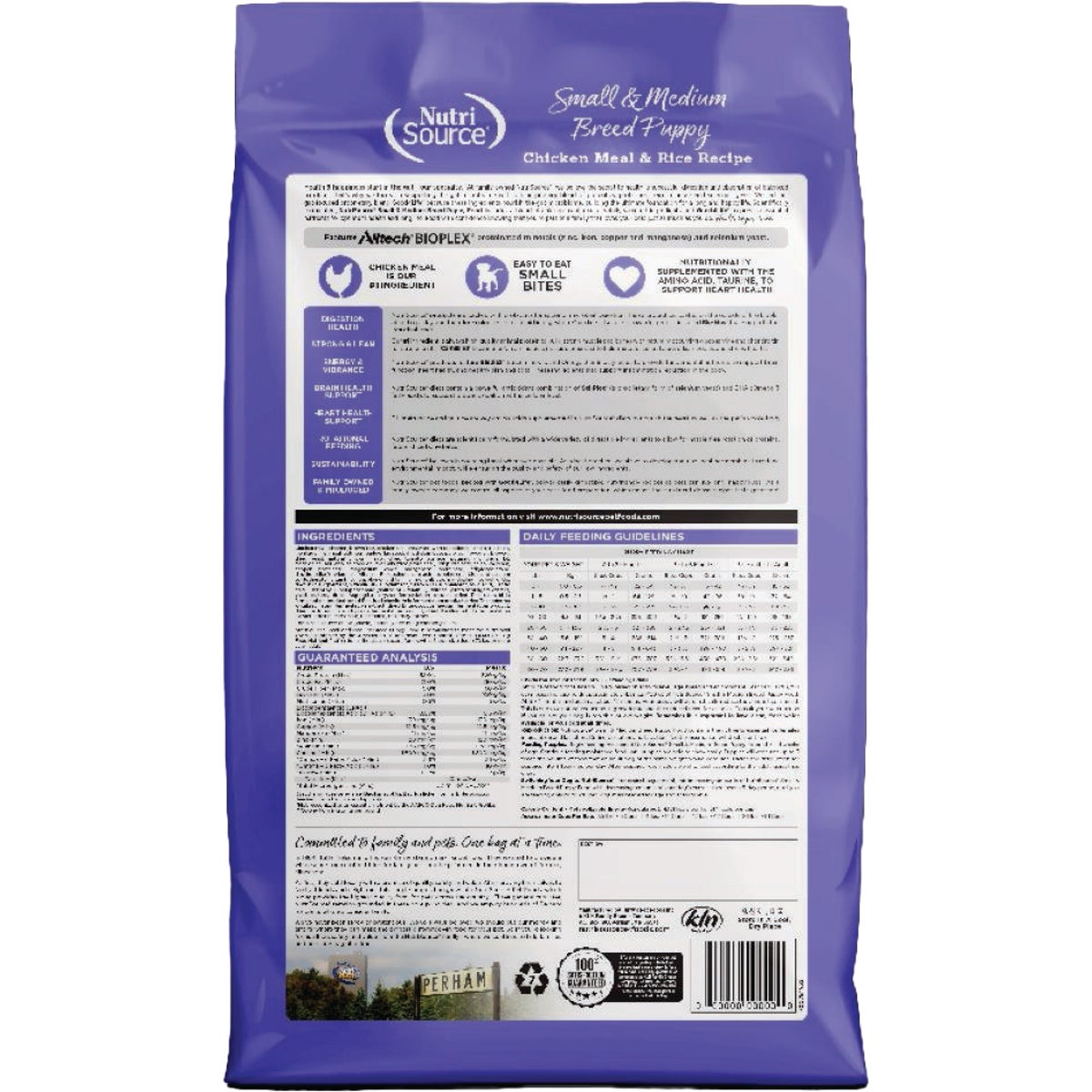 NutriSource Small & Medium Breed 26 Lb. Puppy Food Image 8
