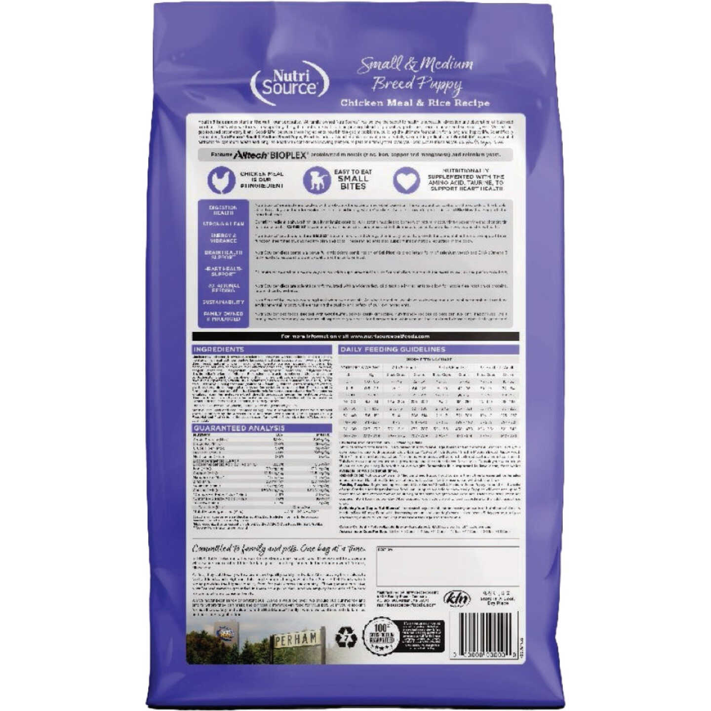 NutriSource Small & Medium Breed 26 Lb. Puppy Food Image 8