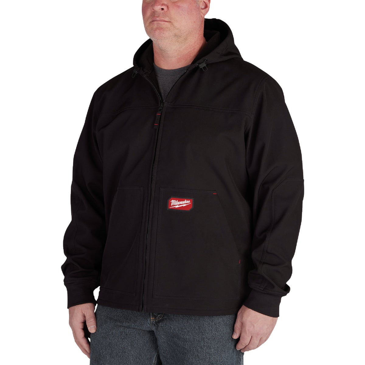 Milwaukee FREEFLEX Men's Small Black Softshell Hooded Jacket