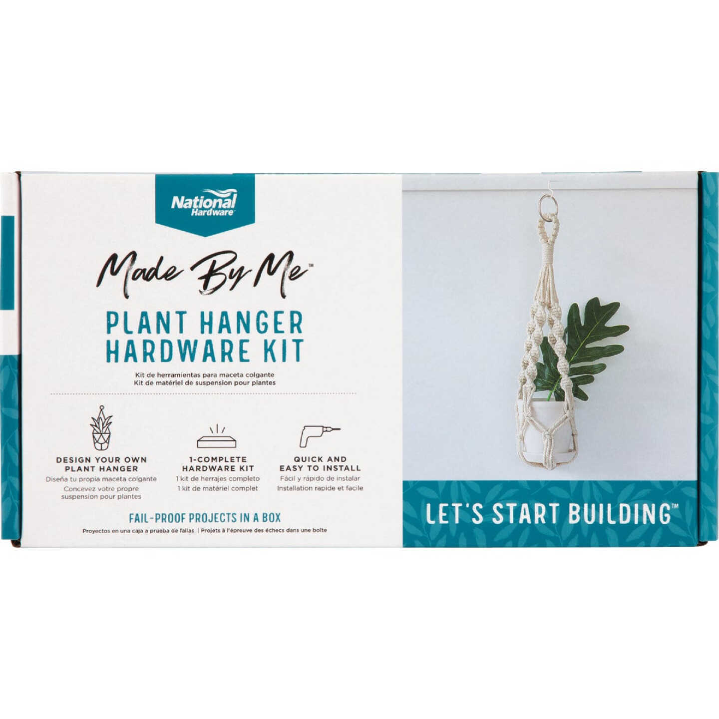 National Hardware Made By Me Plant Hanger Kit Image 1