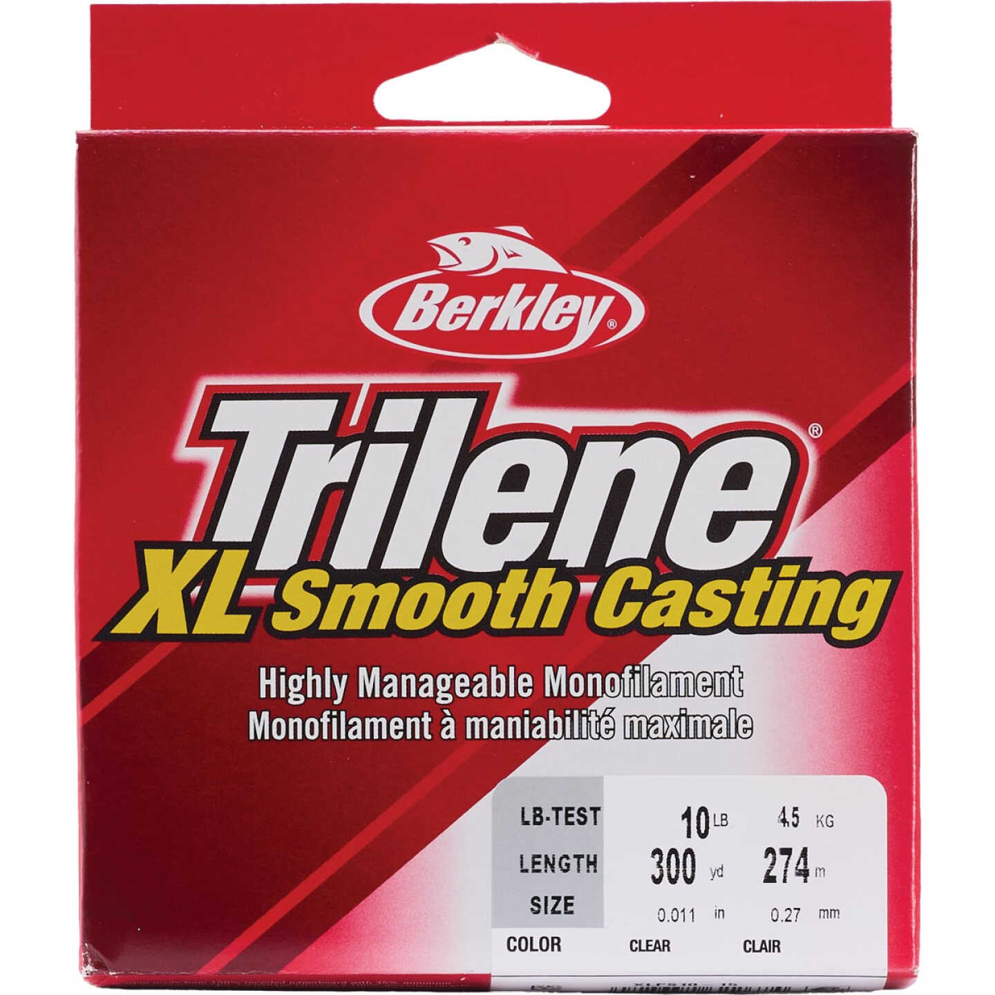 Berkley Trilene XL 10 Lb. 300 Yd. Clear Monofilament Fishing Line Image 2