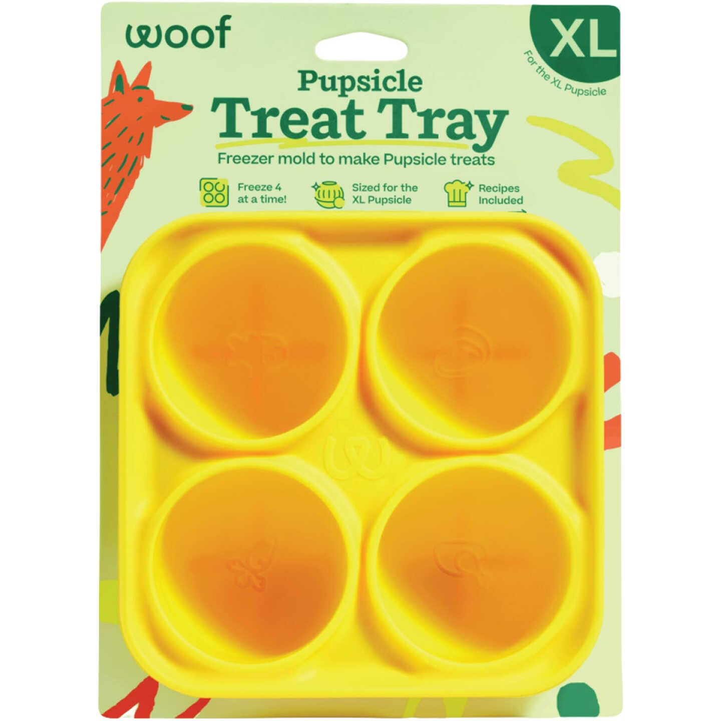 Woof Pupsicle XL Treat Tray Image 1
