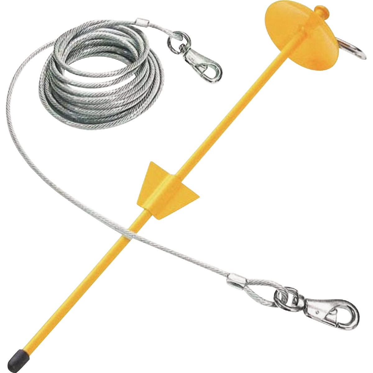 Boss Pet Guardian Gear XL Dog Stake & Tie-Out Combo, 30 Ft.