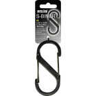 Nite Ize S-Biner Size 5 100 Lb. Capacity Black S-Clip Key Ring Image 1