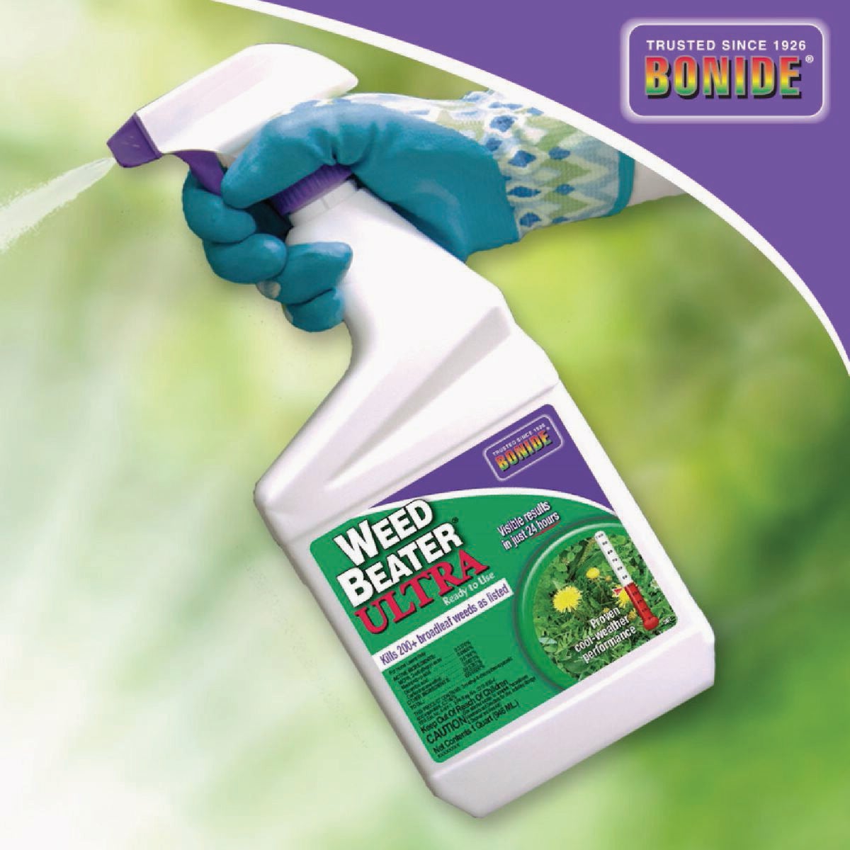 Bonide Weed Beater Ultra 32 Oz. Ready To Use Trigger Spray Fast-Acting Broadleaf Weed Control Image 4