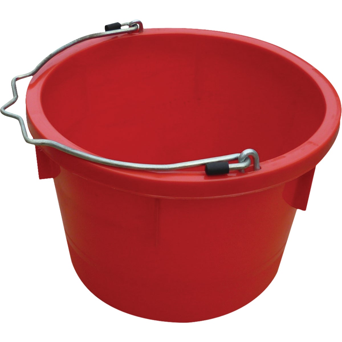 Master Rancher 8 Qt. Red Resin Utility Bucket Image 1
