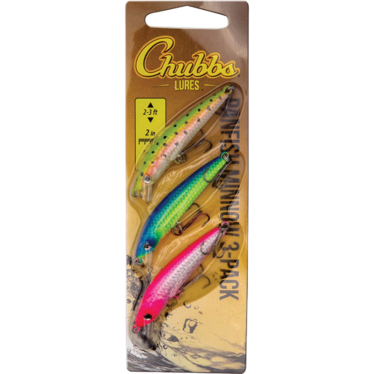 Chubbs Panfish Minnow Pro Pack (3-Pack)